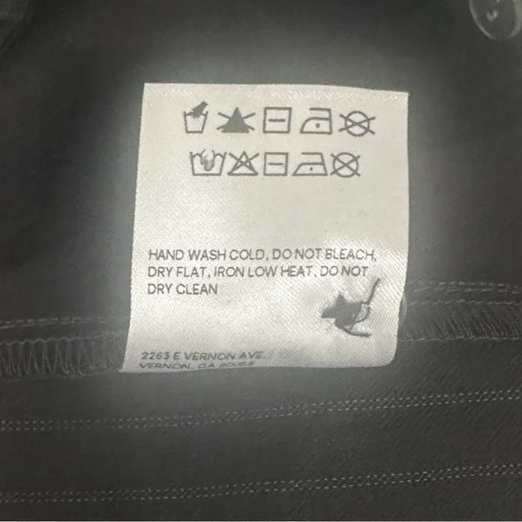 Reformation Sugar Pant Grey Pinstripe Pleated - Picture 8 of 8